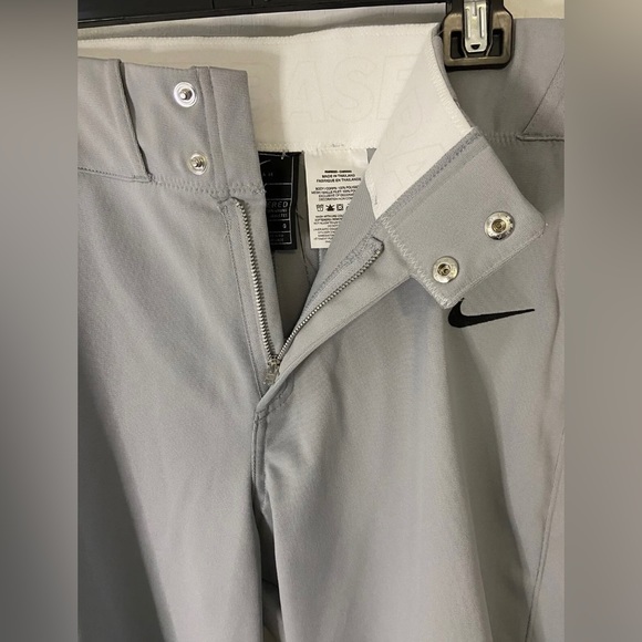 Nike Vapor Select Baseball High Cut Pants Men's Gray Size L Dri Fit. NWT - Picture 6 of 11